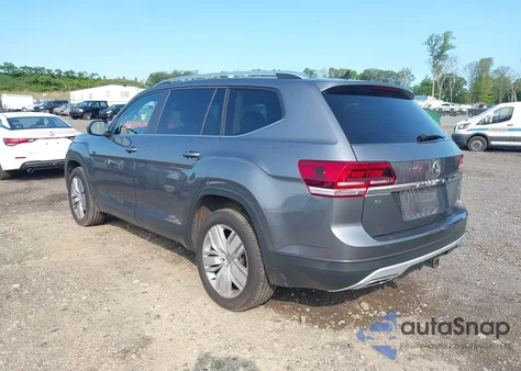 2019 Volkswagen Atlas 3.6L V6 Se W/Technology from USA, damaged, VIN 1V2UR2CA4KC597211